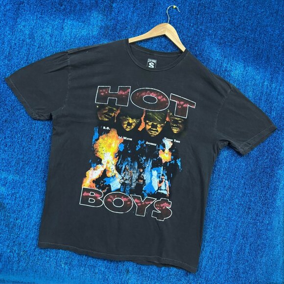 Hot Boys Guerrilla Warfare Cash Money Oversized Rap Tee XL - Picture 3 of 4